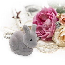 Подарочная коробочка для ювелирных украшений / Зайчик