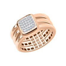 Damenring mit Brillanten