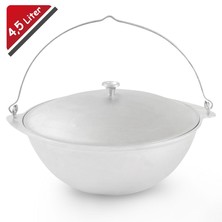 Kessel aus Aluminium mit Henkel 4,5L