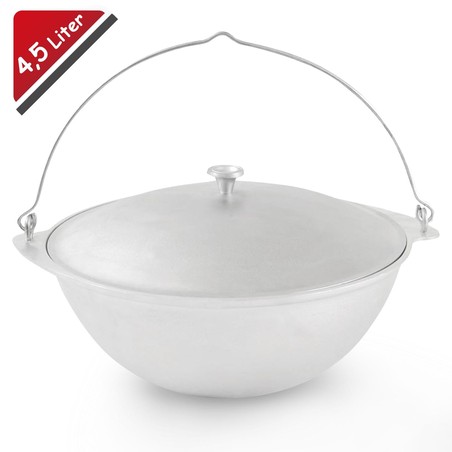 Kessel aus Aluminium mit Henkel 4,5L