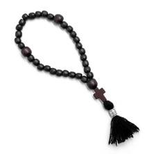 Чётки деревянные с крестом