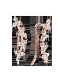 Серьги с фианитами