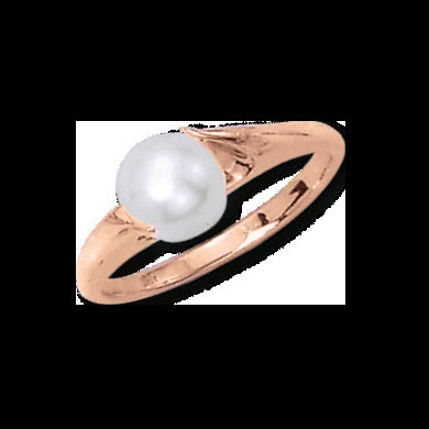 Damenring mit Perle