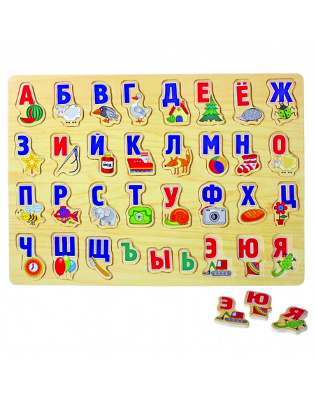 Holzrahmenspiel "Alphabet", ab 4 Jahren