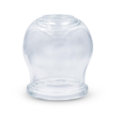 Vakuum Schröpfkopf Glas