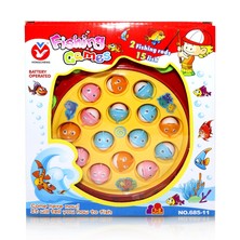 Elektrisches Fischfangspiel