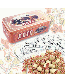 Brettspiel - Russisches Lotto