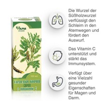 Süßholzwurzel-Sirup mit Vitamin C