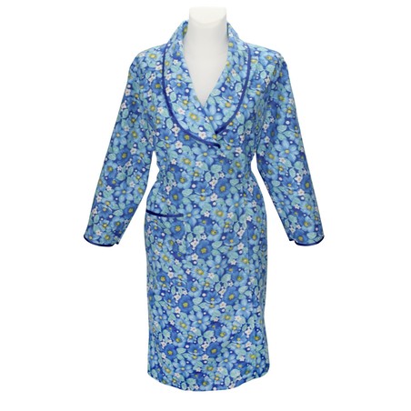 Халат фланелевый цветной