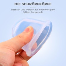 Силиконовые банки 4 шт.