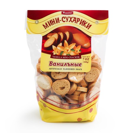 Мини сухарики ванильные