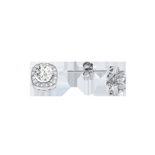 Серьги с фианитами