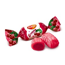 Bonbons "Wischnja" mit  Fruchtfüllung mit Kirschgeschmack 250g