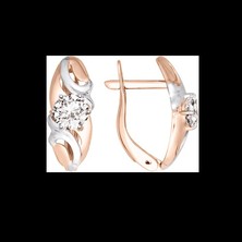 Ohrhänger mit Zirkonia