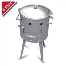 Utschak (Ofen) + Alu-Topf