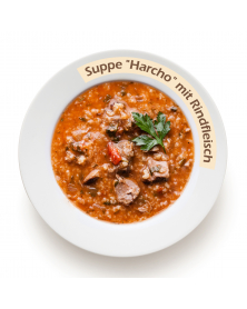 Suppe "Harcho" mit Rindfleisch