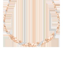 Колье с алмазной огранкой