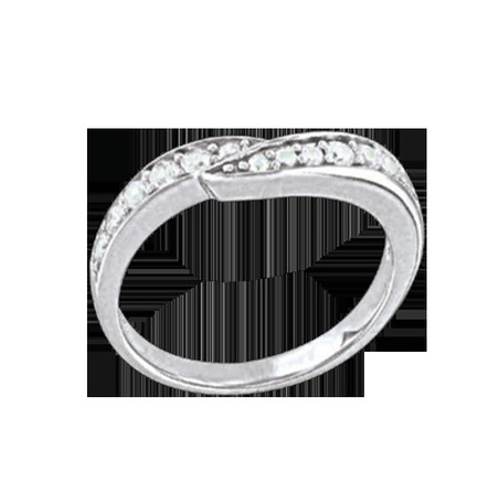 Damenring mit Zirkonia