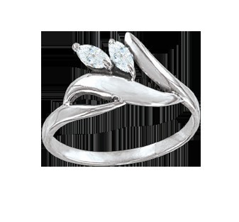 Damenring mit Zirkonia