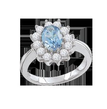 Damenring mit Zirkonia