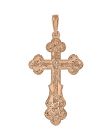 Крест из золочёного серебра