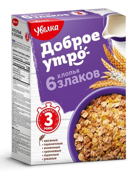 Хлопья 6-ти зерновые