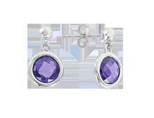 Ohrhänger mit Amethyst