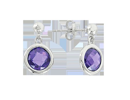 Ohrhänger mit Amethyst