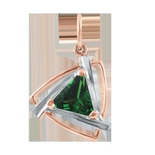 Подвеска с изумрудом