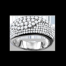 Кольцо с фианитами