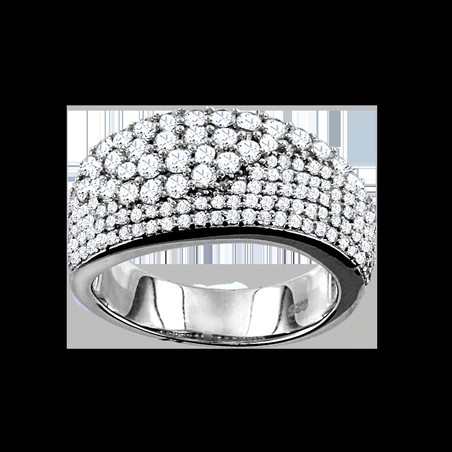 Кольцо с фианитами