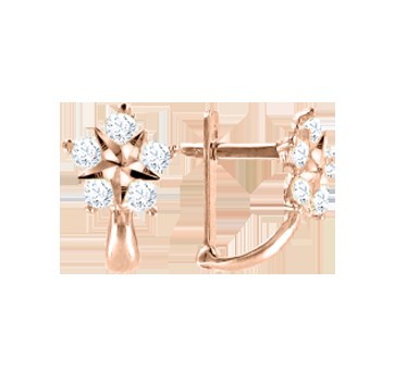 Ohrhänger mit Zirkonia