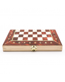 Brettspiel "Schach, Backgammon und Dame", 3 in 1