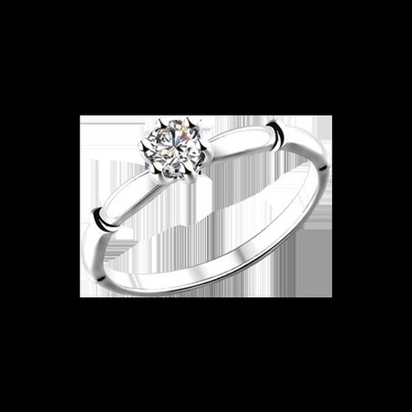 Damenring mit Zirkonia