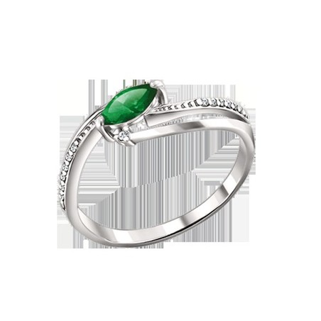 Damenring mit Zirkonia