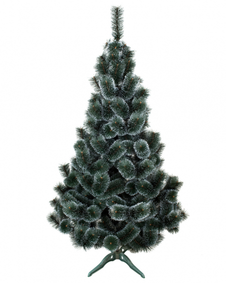 Künstlicher Weihnachtsbaum Kiefer, natur-Weiss beschneit. 100cm