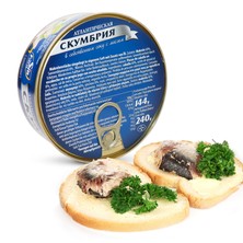 Makrele in Öl und eigenem Saft 240 g