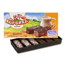 Waffeltorte "Korovka" (toplenoe moloko) 200g