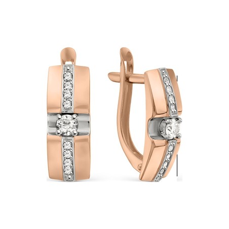 Ohrhänger mit Brillanten