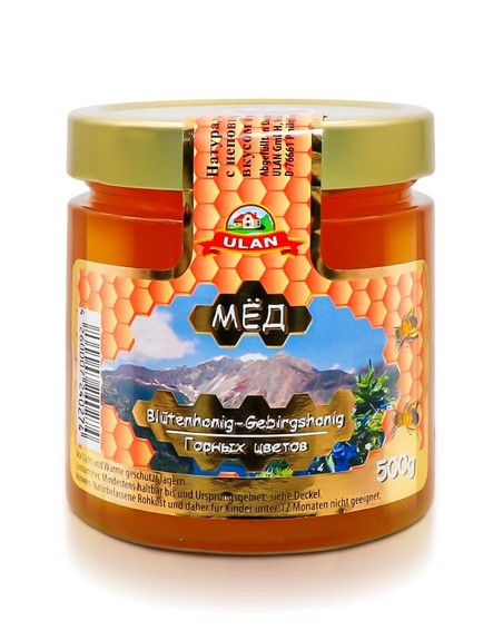 Мёд горных цветов, 500 г