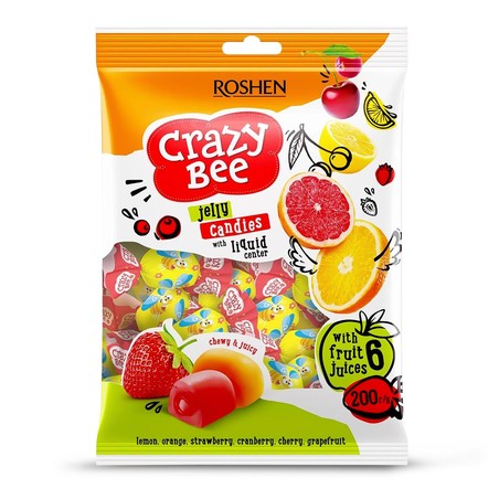 Geleebonbons „Crazy Bee“