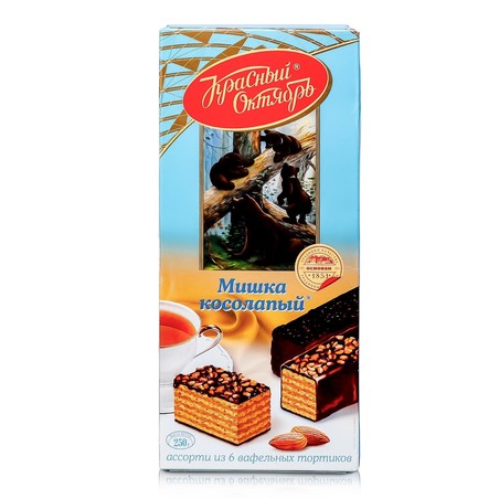 Waffeltorte "Mishka kosolapyj"