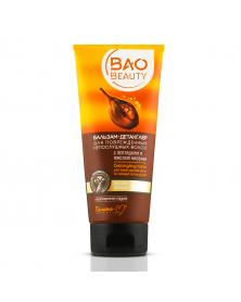 Detangler-Balsam für geschädigtes widerspenstiges Haar mit Peptiden und Baobab-Öl