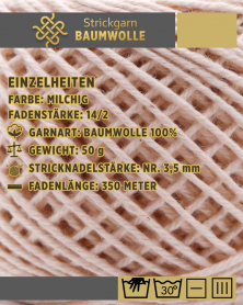 Garn Baumwolle 100%