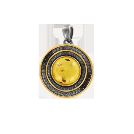 Anhänger mit Bernstein