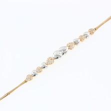 Браслет с фианитами