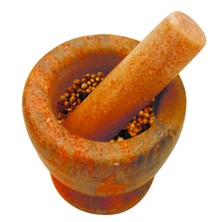 Ступка из мрамора