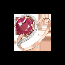 Damenring mit Zirkonia