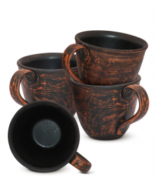 Keramik Tassen-Set, 4St x 350 ml