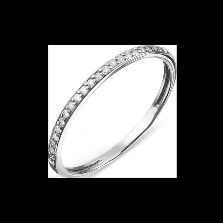 Damenring mit Brillanten Weißgold